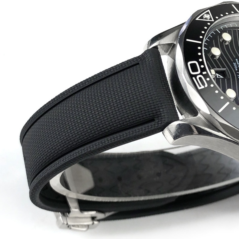 Replacement Rubber 20mm 22mm Best Strap For Hamilton Khaki Field Auto Khaki Aviation Day Date Aviation Pilot With Deployment Clasp (1) Replacement Rubber 20mm 22mm Best Strap For Hamilton Khaki Field Auto Khaki Aviation Day Date Aviation Pilot With Deployment Clasp (5)
