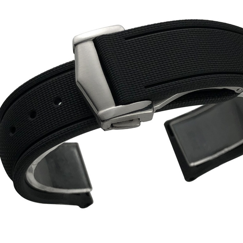 Replacement Rubber 20mm 22mm Best Strap For Hamilton Khaki Field Auto Khaki Aviation Day Date Aviation Pilot With Deployment Clasp (3) Replacement Rubber 20mm 22mm Best Strap For Hamilton Khaki Field Auto Khaki Aviation Day Date Aviation Pilot With Deployment Clasp (5)