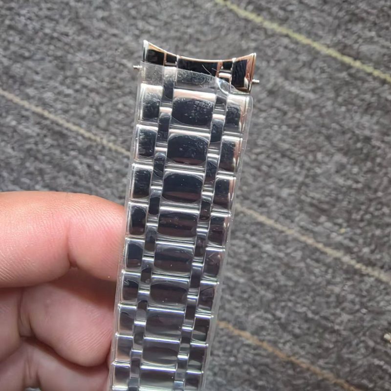 19mm Stainless Steel Watch Bracelet For Montblanc Heritage U0111581 U0111625