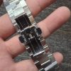 19mm Stainless Steel Watch Bracelet For Montblanc Heritage U0111581 U0111625