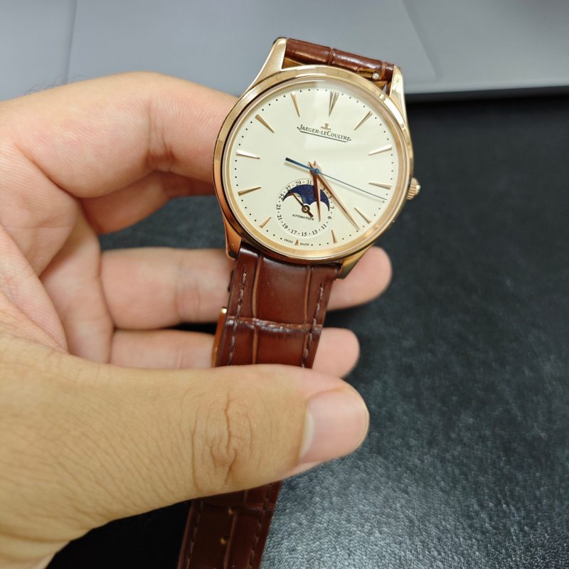 In Stock Black Brown Replacement Custom Curved Calfskin Leather Watch Strap For Jaeger Lecoultre Master For Sale (8) In Stock Black Brown Replacement Custom Curved Calfskin Leather Watch Strap For Jaeger Lecoultre Master For Sale (2)