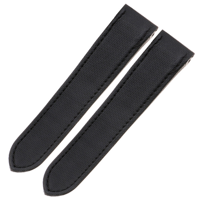 Our Handmade Kevlar Canvas Straps Replacement For Cartier Santos 100 Medium, Large Chronograph Xl Provide The Perfect Balance Of Durability Comfort Style