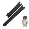 Buy Aftermarket Custom Satin Leather Strap For Women’s Frederique Constant Art Deco - Oval  FC-200