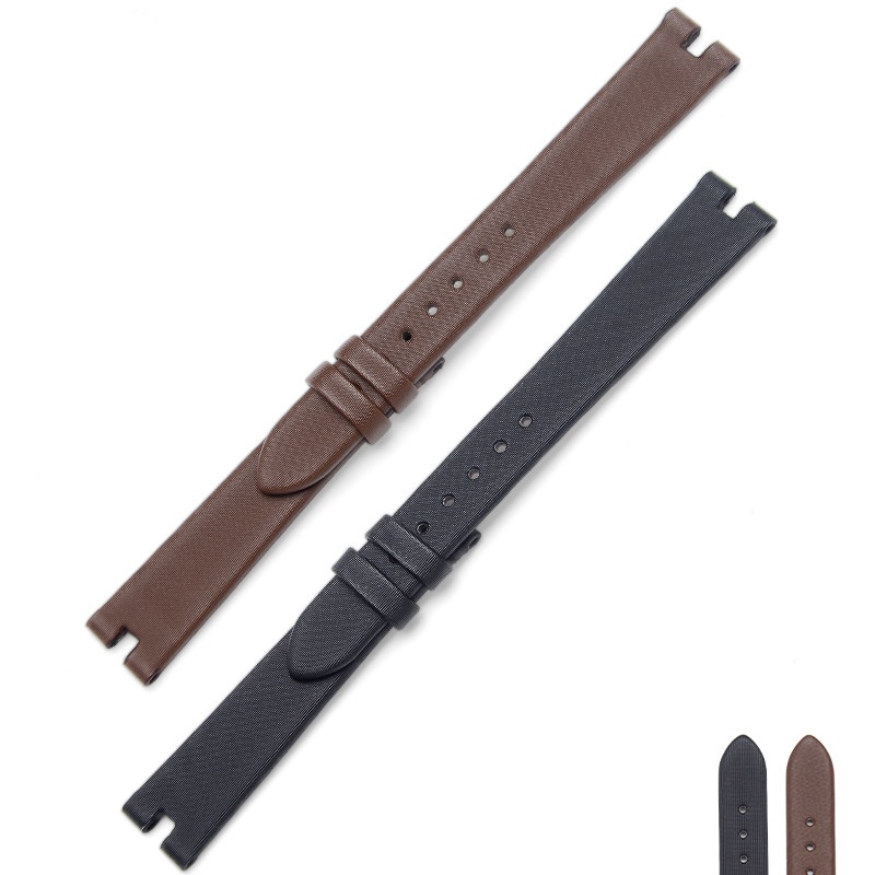 Buy Aftermarket Custom Satin Leather Strap For Women’s Frederique Constant Art Deco - Oval  FC-200