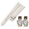 Buy Aftermarket Custom Satin Leather Strap For Women’s Frederique Constant Art Deco - Oval  FC-200