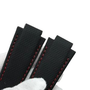 Buy Custom Water-resistant PVC Rubber Watch Strap With Nylon Sailcloth Pattern For Girard Perregaux Laureato Evo3 – Fit Guarantee At Discount Price (2) Buy Custom Water-resistant PVC Rubber Watch Strap With Nylon Sailcloth Pattern For Girard Perregaux Laureato Evo3 – Fit Guarantee At Discount Price (2)