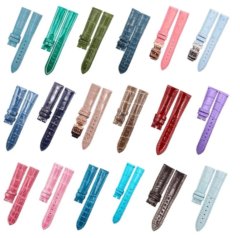 Royalwatchstrap-color-chart-American-Alligator-belly-scale-matte