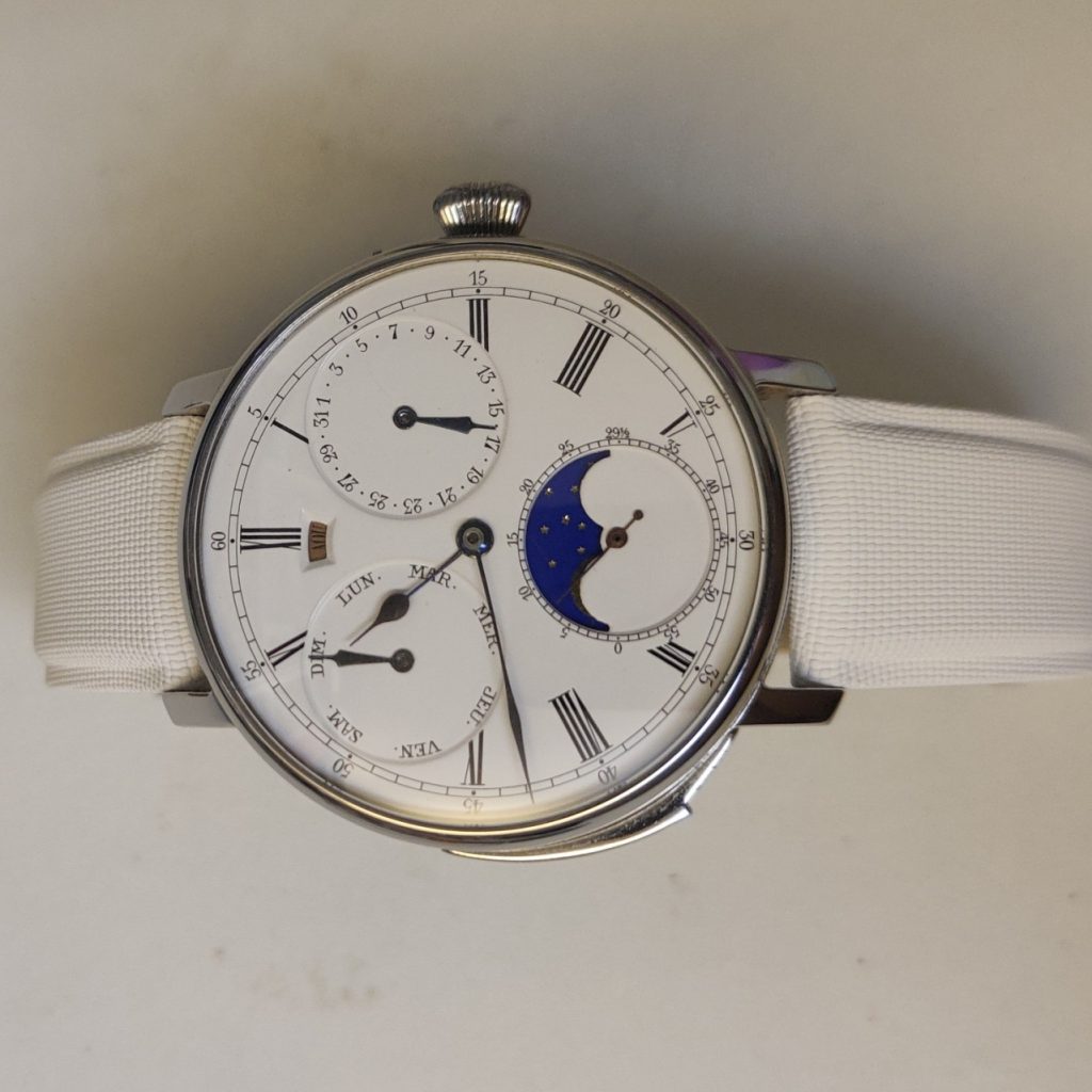 White straight CTS Rubber strap