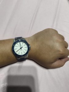 Rubber strap for Longines Conquest → Hamilton Hamilton Khaki Navy Scuba