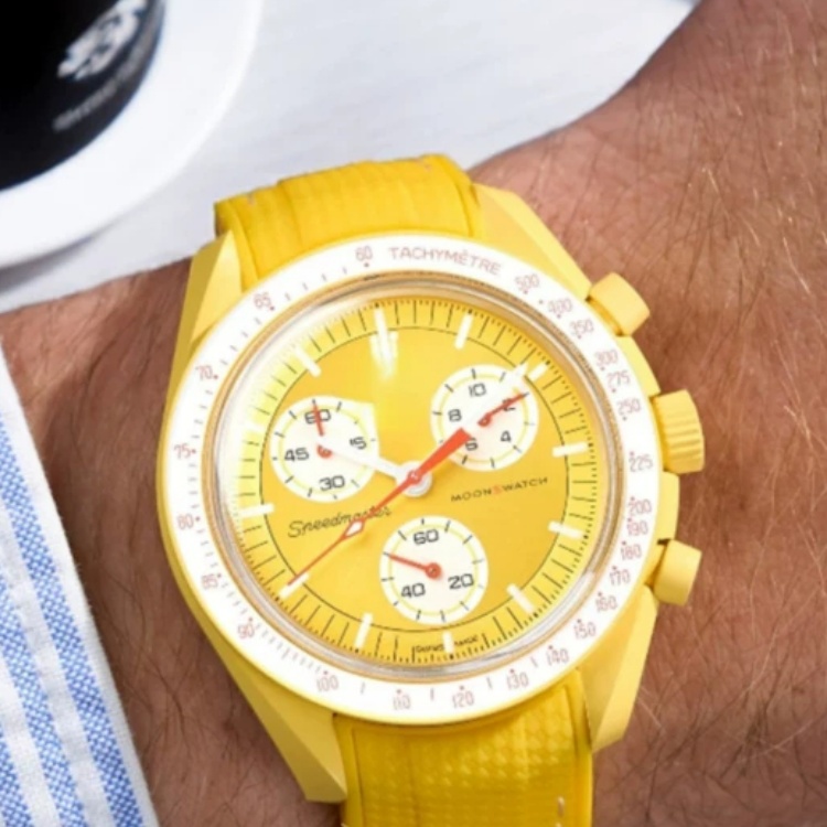 yellow rubber strap for Mission to the Sun (4)